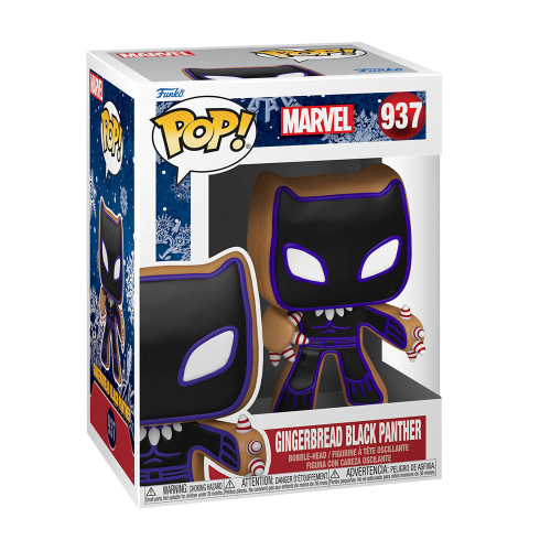 Figurine Funko Pop! Marvel Gingerbread Black Panther #937