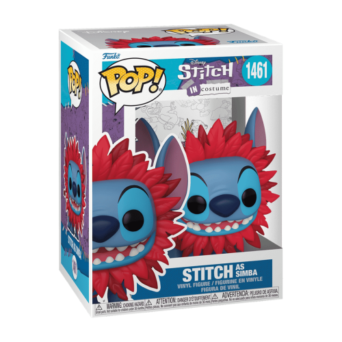 Figurine Funko Pop! Disney Lilo & Stitch Stitch as Simba #1461