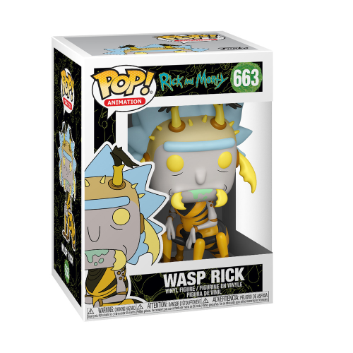 Figurine Funko Pop! Rick and Morty Wasp Rick #663