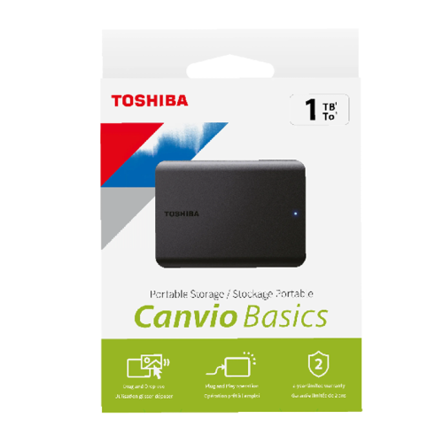 Disque Dur Toshiba HDD USB 3.0 Canvio Basics 