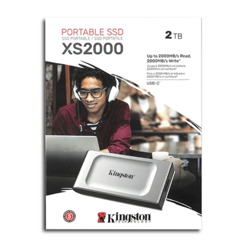 Disque SSD Externe Kingston XS2000 