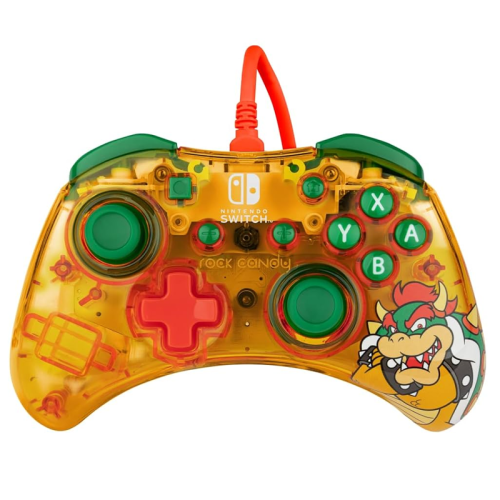 Manette Filaire PDP Rock Bowser Nintendo Switch