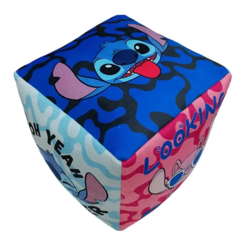 Coussin Cube Premium Lilo & Stitch