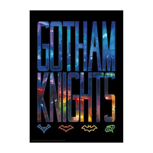 Art Print Gotham Knights Logo A3
