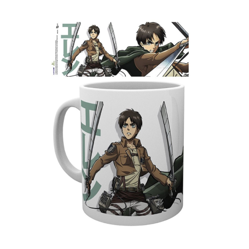 Mug Attack on Titan Eren Yeager