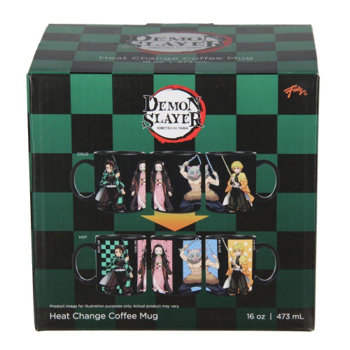 Mug Thermoréactif Demon Slayer Groupe