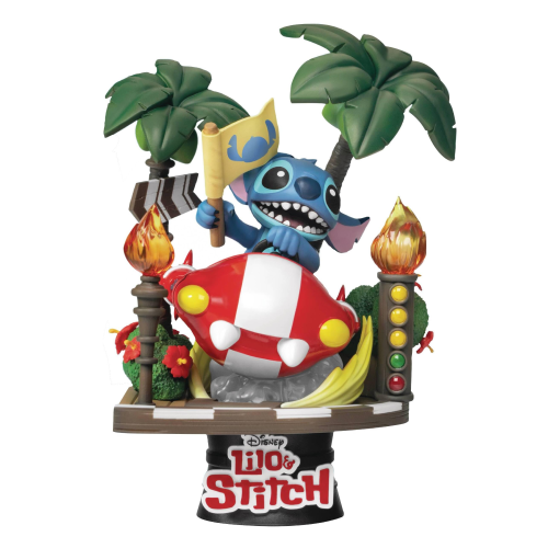 Figurine D-Stage Lilo & Stitch Stitch en Voiture