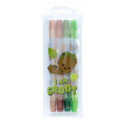 Set de 4 Surligneurs Groot Marvel