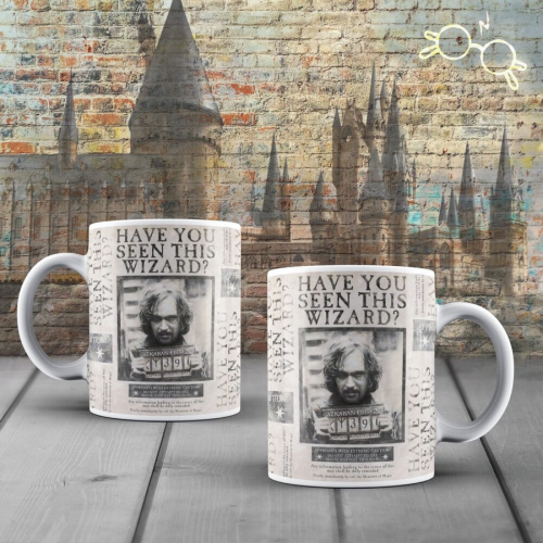 Mug Harry Potter Affiche de Recherche Sirius Black