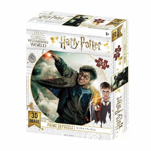 Puzzle Lenticulaire 300 Pièces Harry Potter au Combat