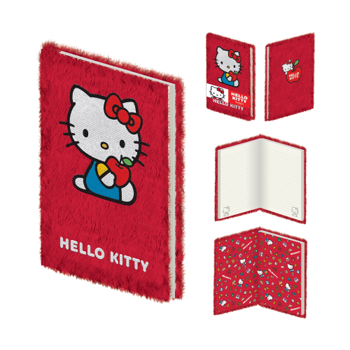 Carnet de Notes A5 Hello Kitty en Peluche