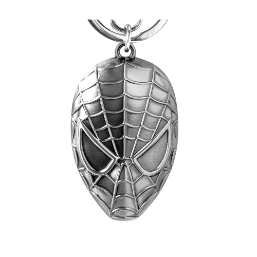 Porte-clés en Métal Marvel Tête de Spider-Man