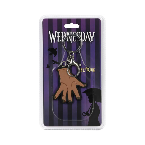 Porte-clés en Caoutchouc Mercredi Addams The Thing