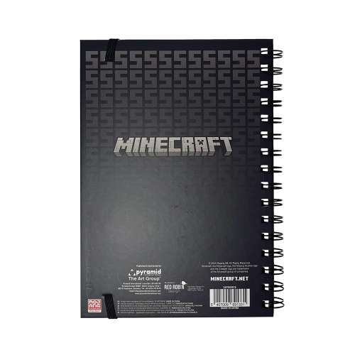 Carnet A5 Minecraft à Couverture Lenticulaire