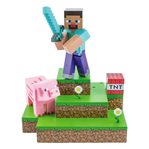 Lampe Figurative Minecraft Creeper