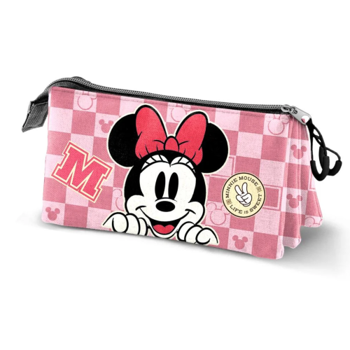 Trousse Triple Minnie Mouse
