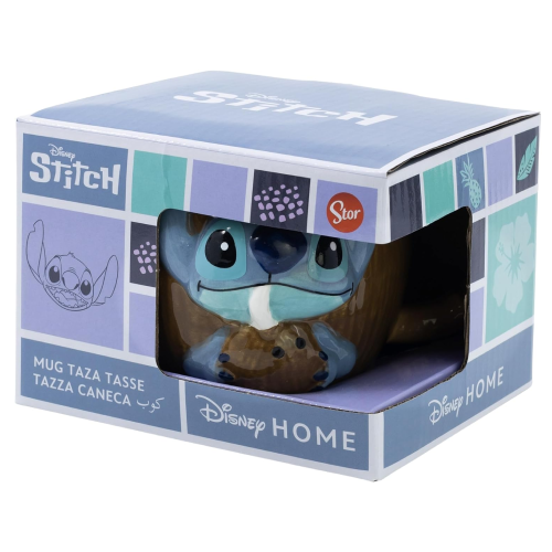 Mug 3D Lilo & Stitch Noix de Coco