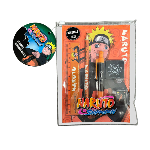 Grand Set de Papeterie Naruto Shippuden