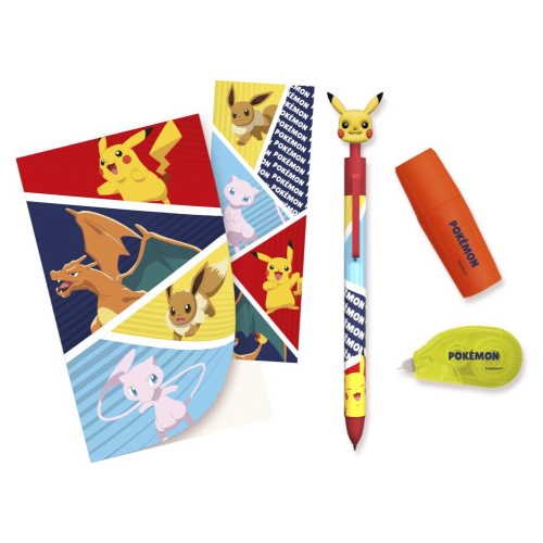 Set de Papeterie Pokémon avec Bloc-notes