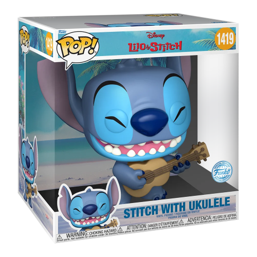 Figurine Funko Pop! Jumbo Stitch avec Ukulélé