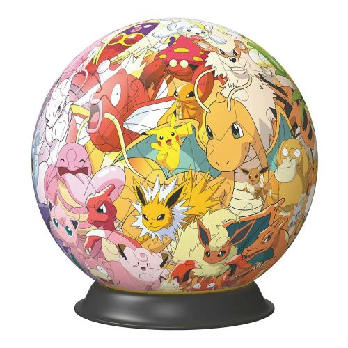 Puzzle 3D Pokémon Rond 72 pièces