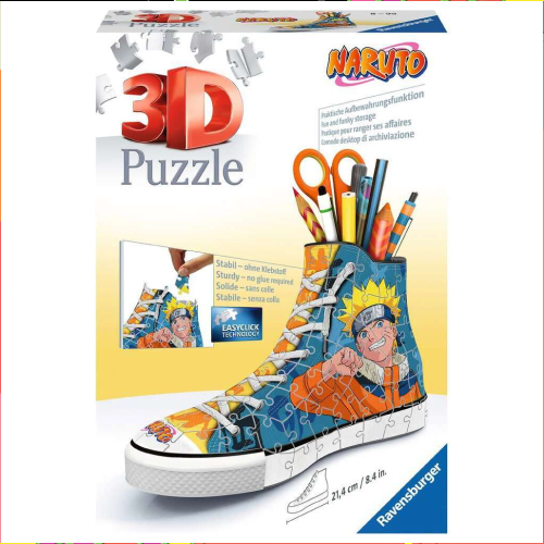 Puzzle Ravensburger 3D Sneaker Naruto