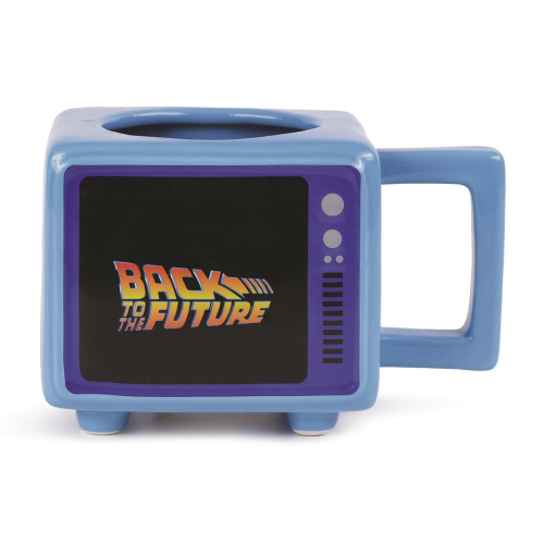 Mug 3D Thermoréactif Retour vers le Futur TV Convecteur Temporel