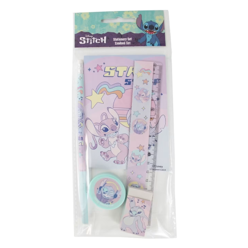 Set de Papeterie Disney Stitch & Angel