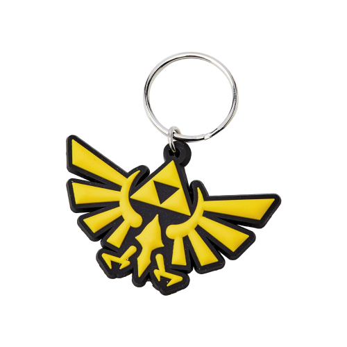 Porte-clés en Caoutchouc The Legend of Zelda Triforce