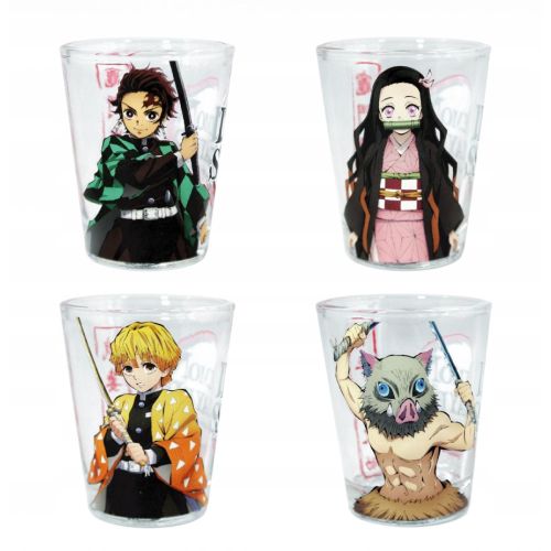 Verres Shot Demon Slayer Groupe