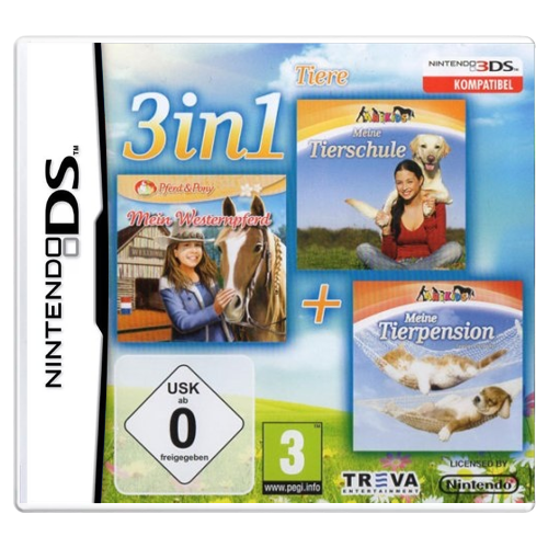 3 in 1 Animals Nintendo DS