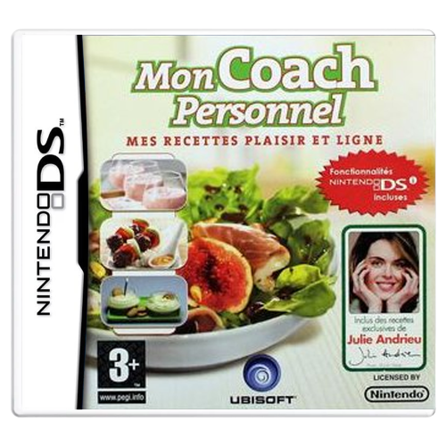 Mon Coach Personnel Mes Recettes Plaisir et Ligne Nintendo DS