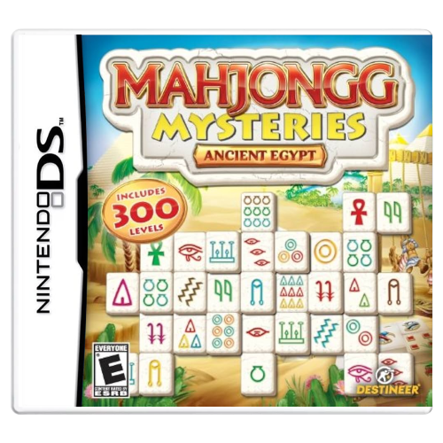 Mahjong Mysteries Ancient Egypt Nintendo DS