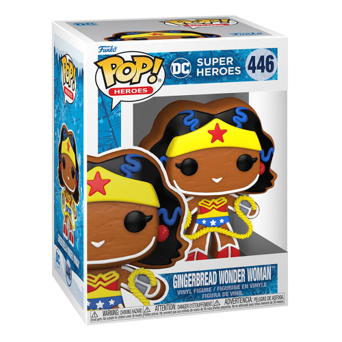 Figurine Funko Pop! DC Holiday Gingerbread Wonder Woman #446