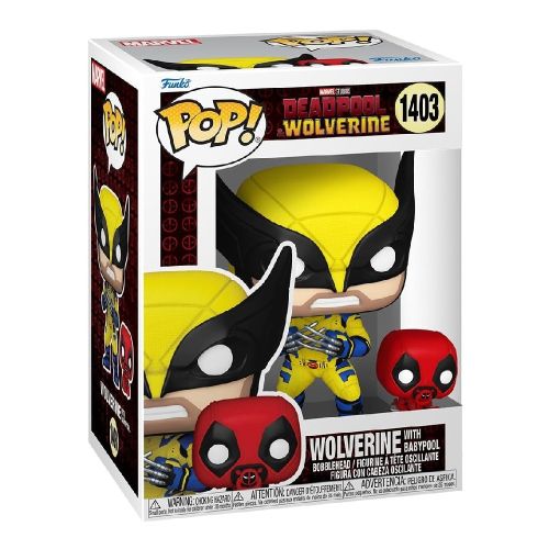 Figurine Funko Pop! Deadpool 3 Wolverine Avec Babypool 1403