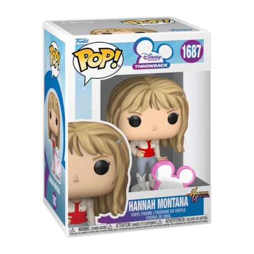 Figurine Funko Pop! Hannah Montana Hannah Avec Disney Icon 1687