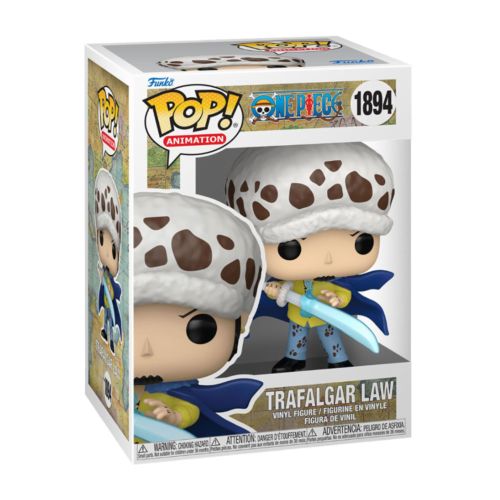 Figurine Funko Pop! One Piece Trafalgar Law Avec Blue Anesthesia 1894