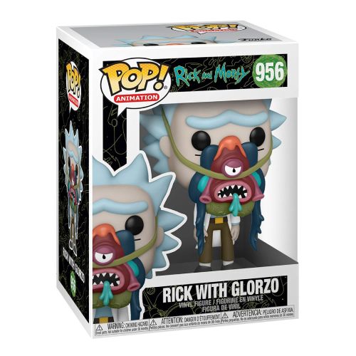 Figurine Funko Pop! Rick & Morty Rick W/ Glorzo 956