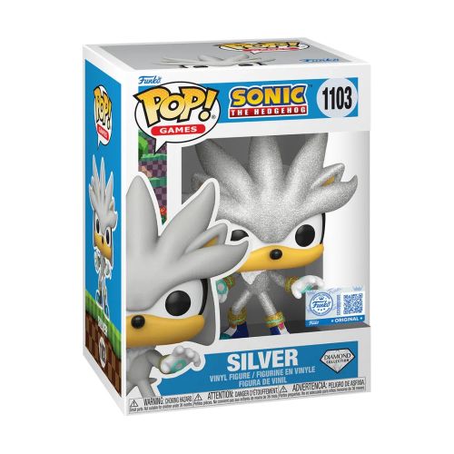 Figurine Funko Pop! Sonic Silver Diamond 1103