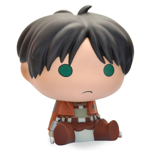 Figurine Miniature Tirelire Attack on Titan Chibi Eren 13 cm