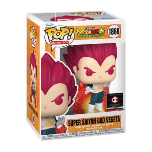 Figurine Funko Pop! Dragon Ball Super Broly SSG Vegeta #1868