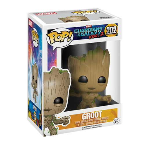 Figurine Funko Pop! Marvel Guardians Of The Galaxy vol.2 Groot #202