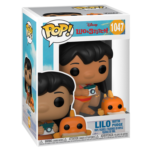 Figurine Funko Pop! Disney Lilo & Stitch Lilo avec Pudge #1047