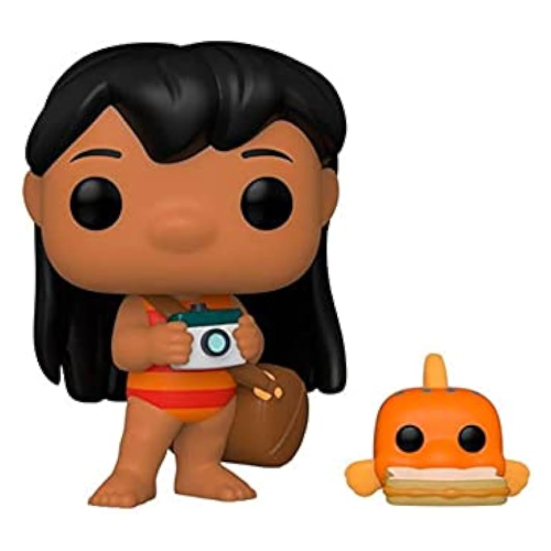 Figurine Funko Pop! Disney Lilo & Stitch Lilo avec Pudge #1047