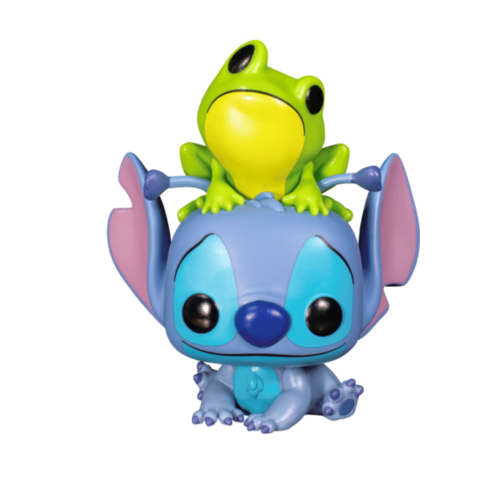 Figurine Funko Pop! Disney Lilo & Stitch Stitch avec Grenouille #986