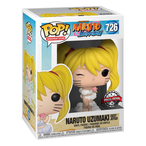 Figurine Funko Pop! Naruto Shippuden Naruto Uzumaki Sexy Jutsu #726