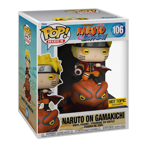 Figurine Funko Pop! Naruto Shippuden Naruto sur Gamakichi #106