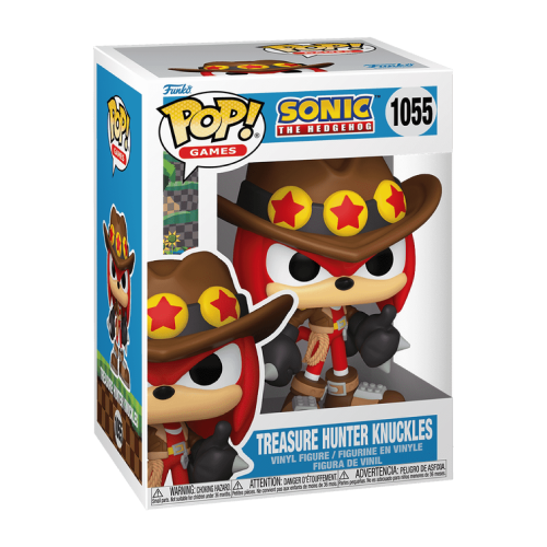 Figurine Funko Pop! Sonic the Hedgehog Treasure Hunter Knuckles #1055