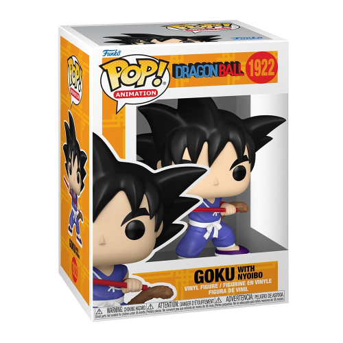 Figurine Funko Pop! Dragon Ball Goku with Nyoibou #1922