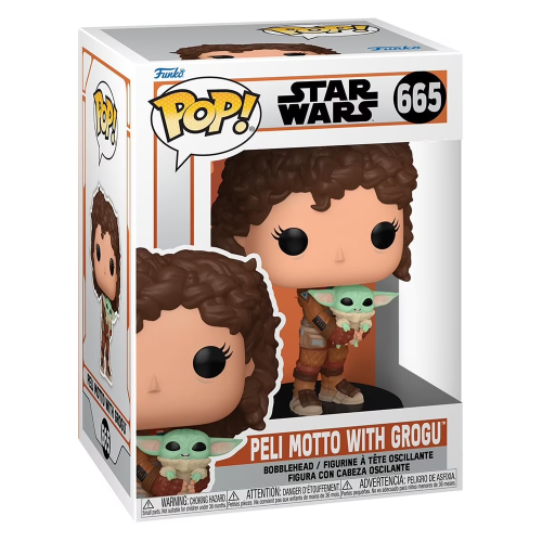 Figurine Funko Pop! Star Wars Peli Motto with Grogu #663
